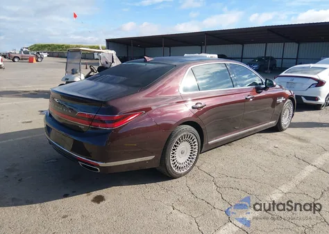 2020 Genesis G90 3.3T Premium Rwd z USA, uszkodzony, nr VIN KMTF34PA4LU081199